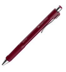 Penna a sfera a scatto Beyond Ball - Punta 1,0 mm - rosso - Faber-Castell