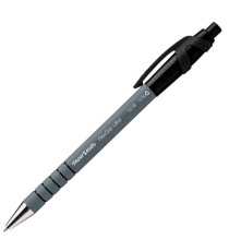 Penna a sfera a scatto Flexgrip Ultra - punta 1 mm - nero - Papermate