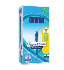 Penna a sfera a scatto Flexgrip Ultra - punta 1,0mm - blu  - Papermate