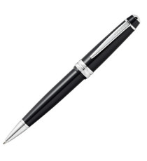 Penna sfera Bailey Light - punta F - fusto nero/cromo - Cross