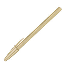Penna sfera Cristal Glacè - 1.0 mm - fusto oro - Bic - conf. 20 pezzi