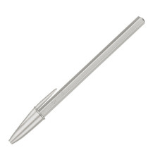 Penna sfera Cristal Glacè - 1.0 mm - inchiostro nero - fusto argento - Bic - conf. 20 pezzi