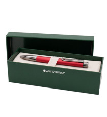 Penna sfera Ritma - punta M - fusto rosso - Monteverde