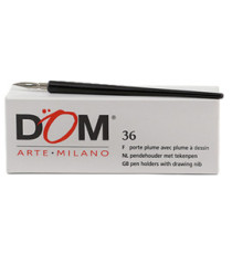 Pennino + portapennino - nero - Cwr - conf. 36 pezzi