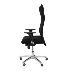 Poltrona direzionale Albacete - con braccioli regolabili e schenale alto - nero - Piqueras y Crespo