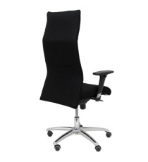 Poltrona direzionale Albacete - con braccioli regolabili e schenale alto - nero - Piqueras y Crespo