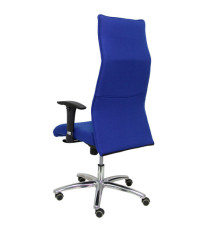 Poltrona direzionale Albacete - con braccioli regolabili e schIenale alto - blu - Piqueras y Crespo