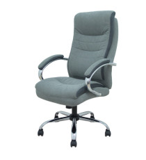 Poltrona direzionale Opti533 - con braccioli fissi - tessuto - grigio - Piqueras y Crespo