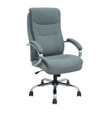 Poltrona direzionale Opti533 - con braccioli fissi - tessuto - grigio - Piqueras y Crespo