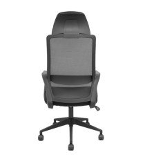 Poltrona direzionale Pro534 - con braccioli  e poggiatesta fissi - tessuto - nero - Piqueras y Crespo