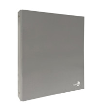 Raccoglitore ad anelli - 27 x 32 cm - Ø 30 mm - grigio chiaro - BM