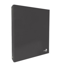 Raccoglitore ad anelli - 27 x 32 cm - Ø 30 mm - grigio scuro - BM