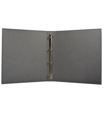 Raccoglitore ad anelli - 27 x 32 cm - Ø 30 mm - grigio scuro - BM