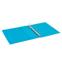 Raccoglitore personalizzabile Vision - 22 x 30 cm - 4 anelli a D 30 mm - dorso 4,5 cm - azzurro - Favorit