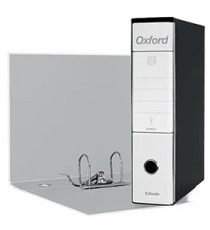 Registratore Oxford G85 - dorso 8 cm - protocollo 23 x 33 cm - bianco - Esselte
