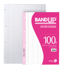 Ricambi BandUP forati rinforzati - A4 - rigo di 1a - 100gr - BM - conf. 40 pezzi