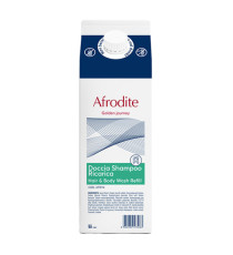 Ricarica doccia shampoo 2 in 1 - carton box 1 L - afrodite - Beauty Escape