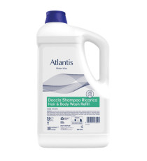 Ricarica doccia shampoo 2 in 1 - tanica 5 L - atlantis - Beauty Escape