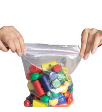 Sacchetti Zip - 20 x 30 cm - 45 micron - LDPE - trasparente - Viva - conf. 100 pezzi