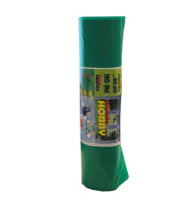 Sacchi - 80 x 110 cm - 130 L - 46 micron - MDPE/HDPE - verde - Rolsac - conf. 10 pezzi