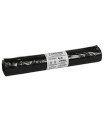 Sacco rifiuti - PCR - 72 x 110 cm - 110 L - 30 gr - nero -Bio Extrusion - conf. 10 pezzi