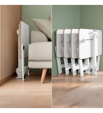 Scrivania Compatta Pneumatica Sit-Stand - mobile - pieghevole - 65 x 46 x 74-109 cm - bianco - Leitz