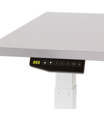 Scrivanie motorizzate - 140 x 80 x 116 cm  - grigio - Rocada