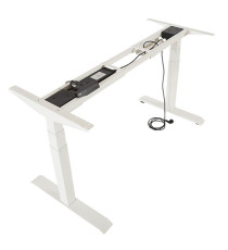 Scrivanie motorizzate - 160 x 80 x 116 cm  - bianco - Rocada