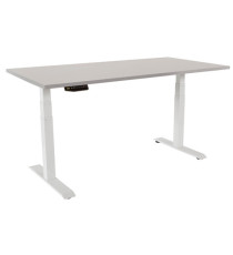 Scrivanie motorizzate - 160 x 80 x 116 cm  - grigio - Rocada