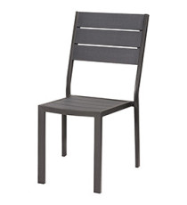 Sedia Tenerife - 62 x 45 x 88 cm - grigio - Verdelook