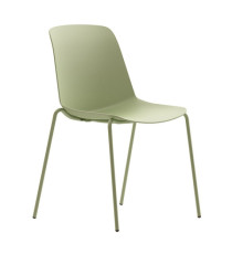 Seduta attesa Luna - 4 gambe - verde - Unisit