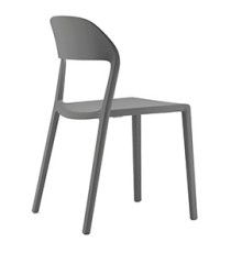 Seduta attesa Mina - con braccioli fissi - grigio - Unisit