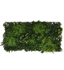 Siepe sintetica Verdecor Bosco - 0,5 x 1 mt - Verdemax