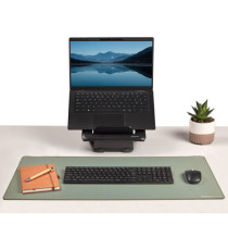 Sottomano da scrivania Breyta - 40 x 80cm - verde salvia - Fellowes