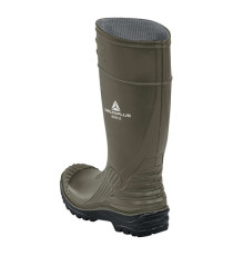 Stivali di sicurezza Iron S5 SRC - taglia 48 - PVC - kaki/nero - Deltaplus