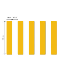 Strisce pedonali adesive – per ambienti interni – 200 x 1200 mm – Durable – conf. 5 pezzi