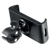 Supporto per tablet con morsetto tubolare - TOUGH CLAMP XL - da 7 a 13 con cover - ruotabile di 360° - Durable