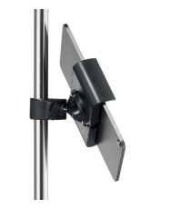 Supporto per tablet con morsetto tubolare - TOUGH CLAMP XL - da 7 a 13 con cover - ruotabile di 360° - Durable
