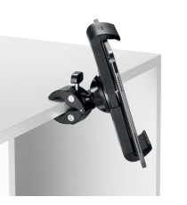Supporto per tablet con morsetto tubolare - TOUGH CLAMP XL - da 7 a 13 con cover - ruotabile di 360° - Durable
