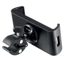 Supporto per tablet con morsetto tubolare - TOUGH CLAMP XL - da 7 a 13 con cover - ruotabile di 360° - Durable