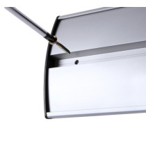 Targa da parete Wayfindig System Curved - A4 - Showdown