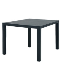 Tavolo Malta - quadrato - 90 x 90 x 74 cm - grigio - effetto cemento - Verdelook