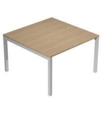 Tavolo riunioni Agorà - 120 x 120 x 74,4 cm - rovere