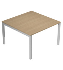 Tavolo riunioni Agorà - 120 x 120 x 74,4 cm - rovere