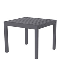 Tavolo Sardegna - quadrato - 90 x 90 x 74 cm - grigio - Verdelook