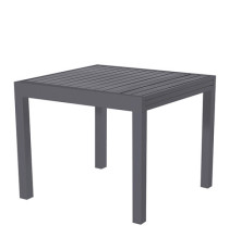 Tavolo Sardegna - quadrato - 90 x 90 x 74 cm - grigio - Verdelook