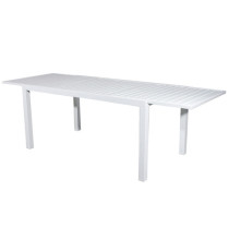 Tavolo Sardegna - rettangolare - 160 x 100 x 74 cm - bianco - Verdelook