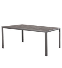 Tavolo Tenerife - rettangolare - 156 x 75 x 74 cm - grigio - Verdelook