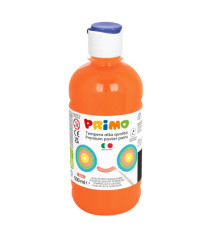 Tempera brillante perlata - 500ml - colori fluo assortiti - Primo - box 6 colori
