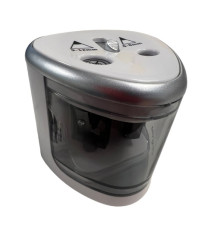 Temperamatite elettrico - 2 fori - bianco - Colorosa